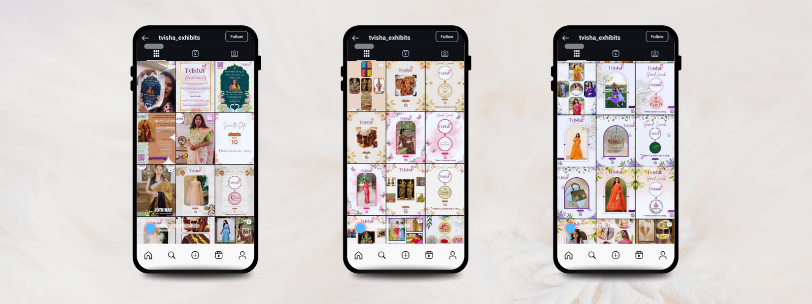 Tvisha Designs With Insta Handling 